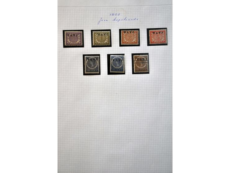 collectie vanaf 1864 gestempeld en * met een enkel beter ex. in Davo album
