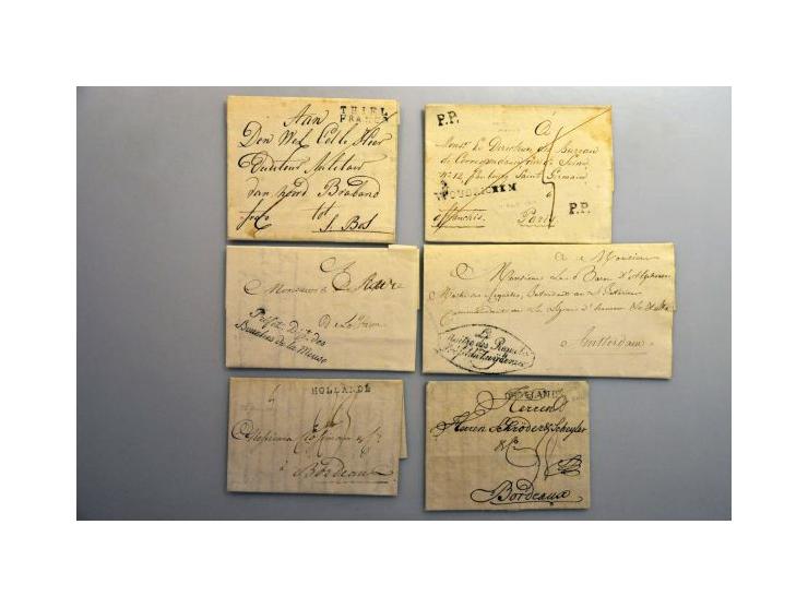 collectie vanaf 1864 gestempeld, later */** in Davo album  