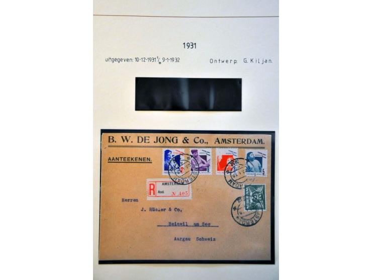 en Nederlandse Antillen collectie */** vanaf 1873 w.b. En Face ** in Davo album 