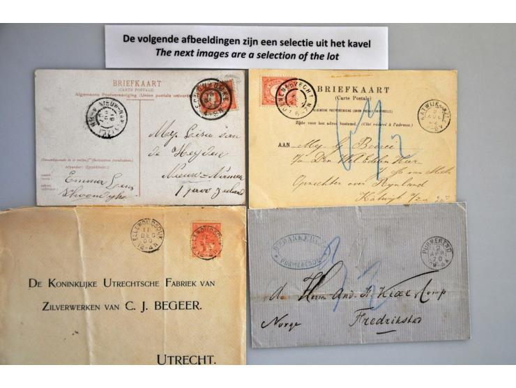 post(waarde)stukken meest ouder materiaal w.b. betere stempels 