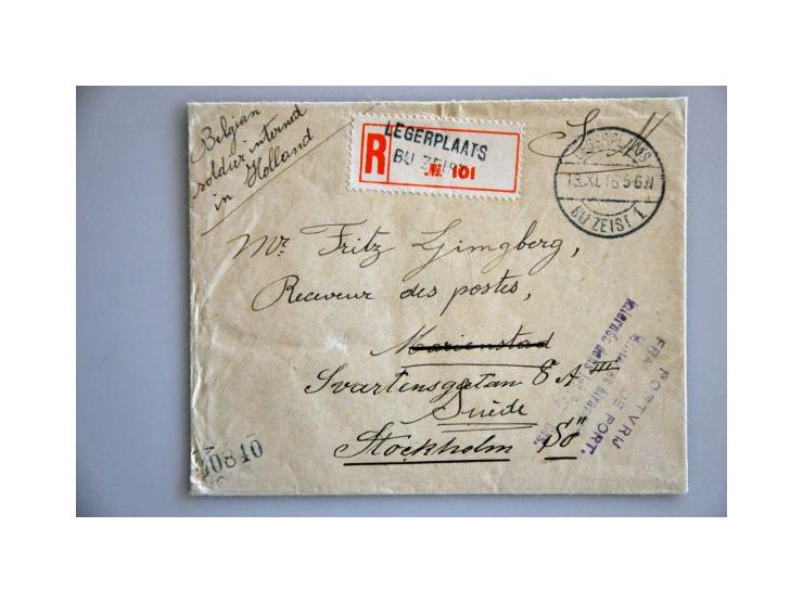 collectie 1940-1999 veel gestempeld en tevens ** (w.b. 346-349 en 535-537), eveneens port, etc. vanaf 1870, op zelfgemaakte b