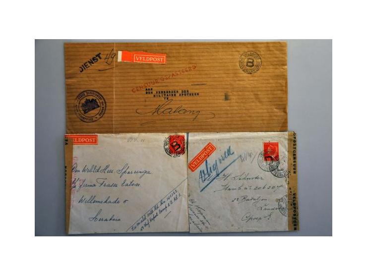 w.b. iets nominaal, fdc's, Nederlandse Antillen ** t/m 2002 etc. in 2 dozen