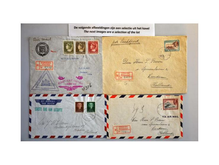 poststukken met veldpost en militaire (gelegenheids)stempels vanaf 1950