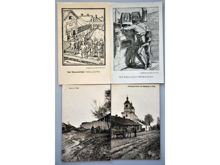 38 ex. meest oude w.b. Rusland Pinsk etc.