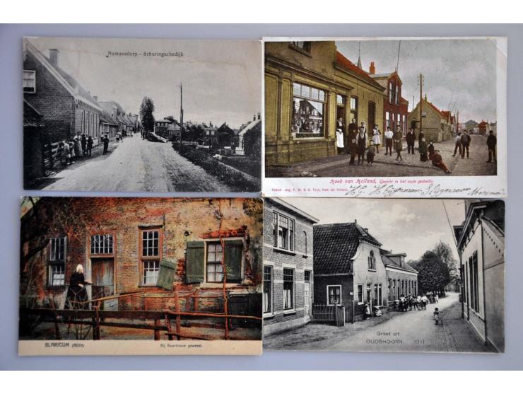 265 ex. oude en zeer oude met veel beter o.a. fotokaarten in album