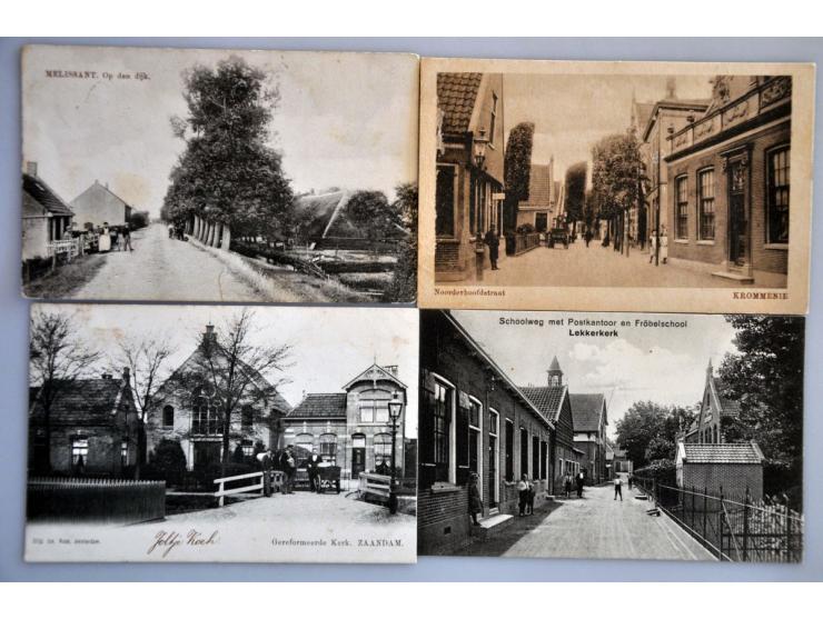 265 ex. oude en zeer oude met veel beter o.a. fotokaarten in album