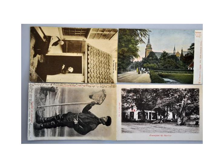 postkantoren 72 ex. oude en zeer oude in album