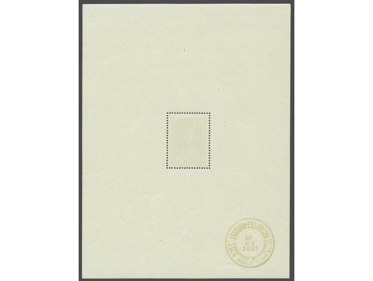 Blok Korporaal 2,45 frank granaatrood, cat.w. 775