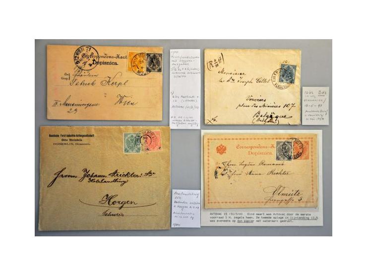 5 cent blauw plaat I pos. 22 op kleinformaat briefomslag van Delden (langstempel achterzijde) 24-3-1854 over Goor naar Devent