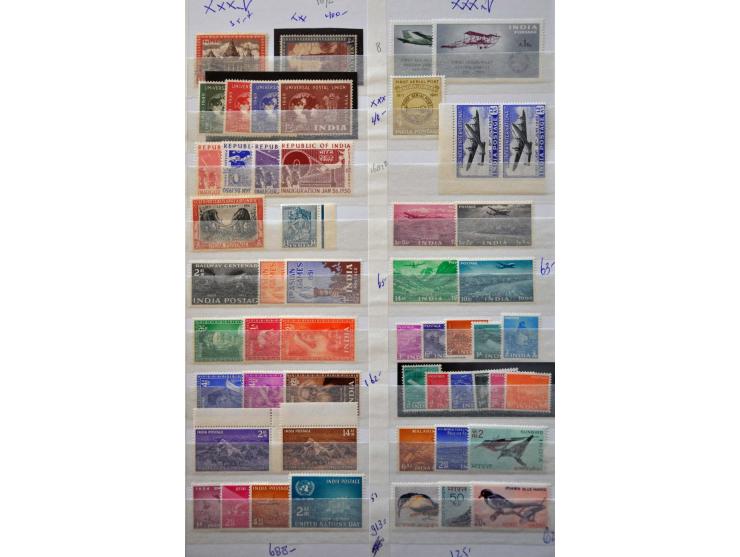 collection partly */** with better material on stockcards