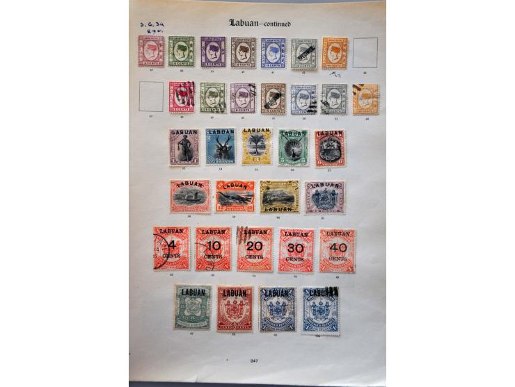 collection 1879-1904 * and used with better ex., specimen overprints etc. on album leaves 