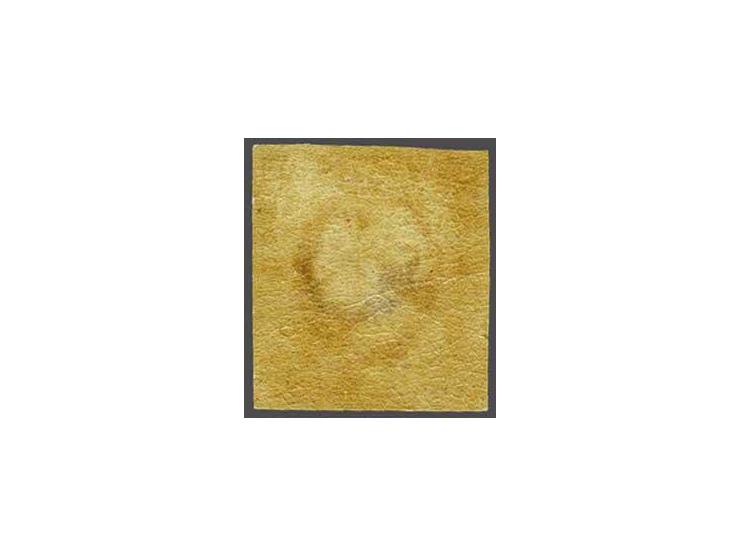 10 cent rood plaat X op dun papier, postfris met originele bruinige gom en certificaten Muis 2001 en Vleeming 2016, cat.w. 22
