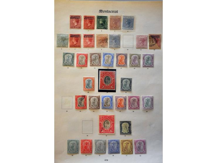 collection 1876-1927 with better ex. on album leaves 