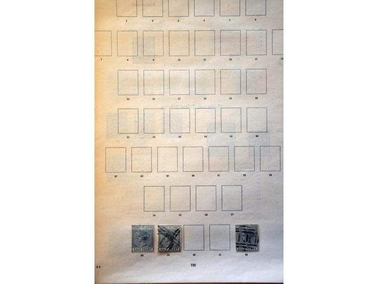 , Turks and British Virgin Islands collection with better ex. on album leaves 