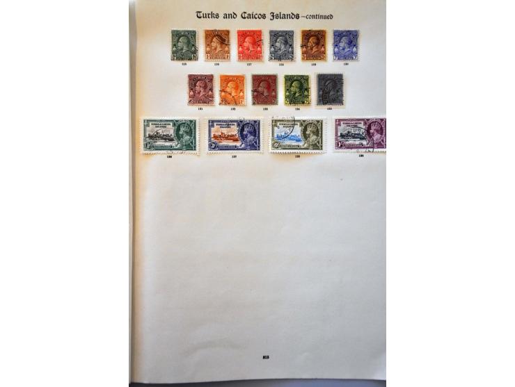 collection 1867-1935 used with better ex. (including SG 14 with BPA certificate) on album leaves and stock page 