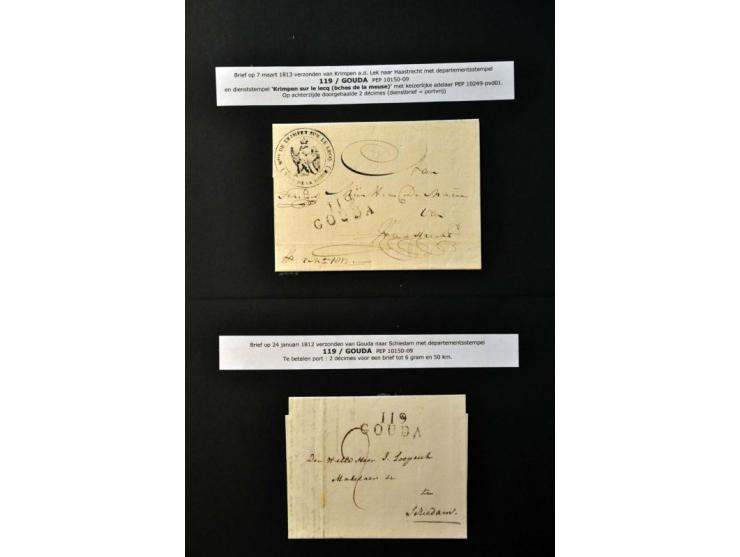 1925 issue (Mi. 103-110) with black, blue and red overprints in sheet parts of 18 ex. (not complete) and Transjordan Mi. 96-1