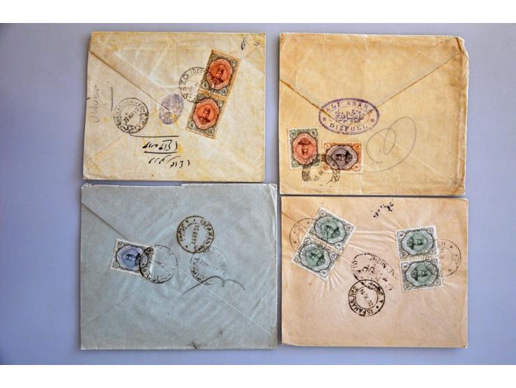 15 covers franked with issue 1911