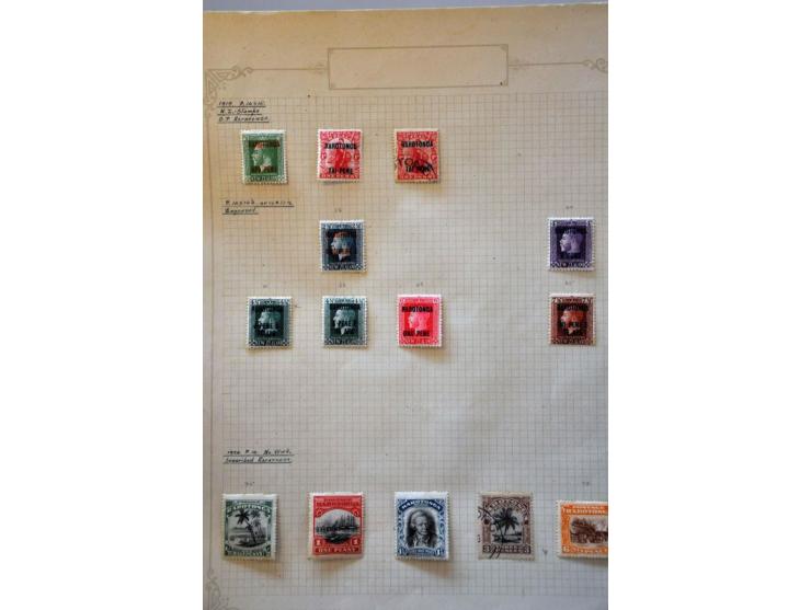 5 cent donkerblauw plaat III pos. 20 met velrand, pracht ex.