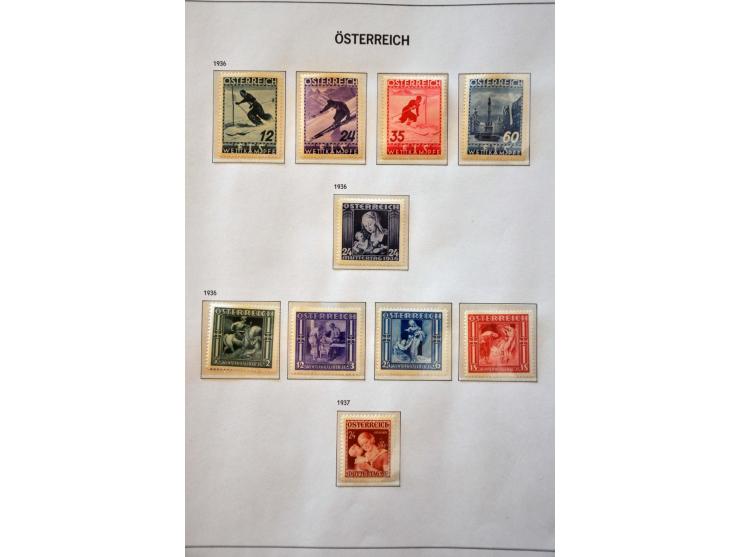 collection 1850-2009 incl. better ex. used/ * and later ** in 3 Davo albums 
