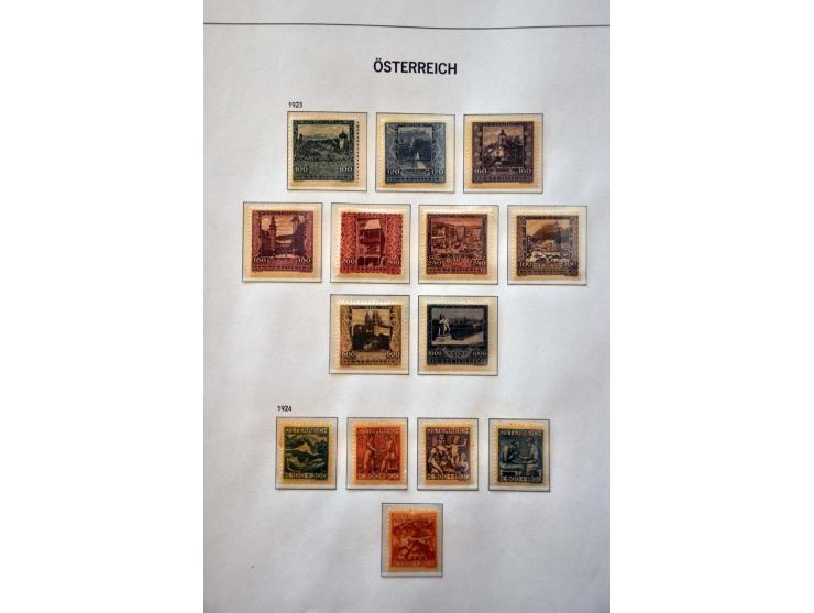 collection 1850-2009 incl. better ex. used/ * and later ** in 3 Davo albums 