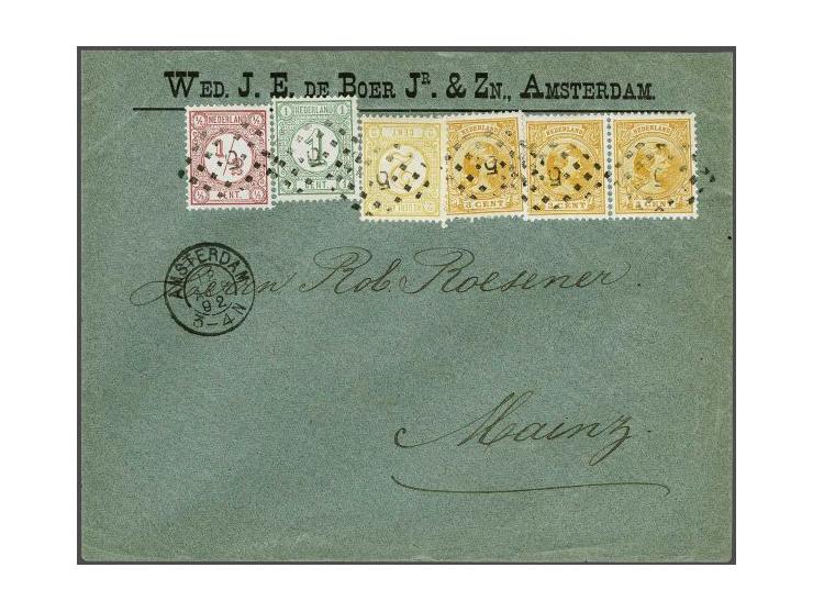 collection from 1871 with better ex. and sets, partly double collected (used and */**) in stockbook 