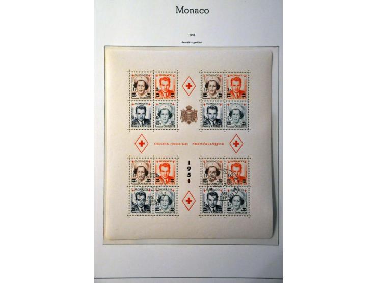 5 cent blauw in blok van 6 op fragment Monster zonder aangegeven waarde, pracht ex. - zeldzaam -