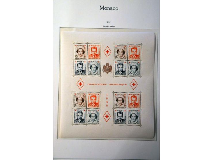 5 cent blauw in blok van 6 op fragment Monster zonder aangegeven waarde, pracht ex. - zeldzaam -