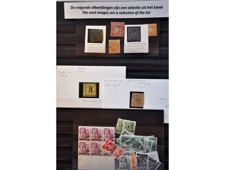 2½ gulden rood en blauw met velrand, pracht ex. met certificaat Vleeming 2019: Gom origineel, als gebruikelijk minimaal bruin