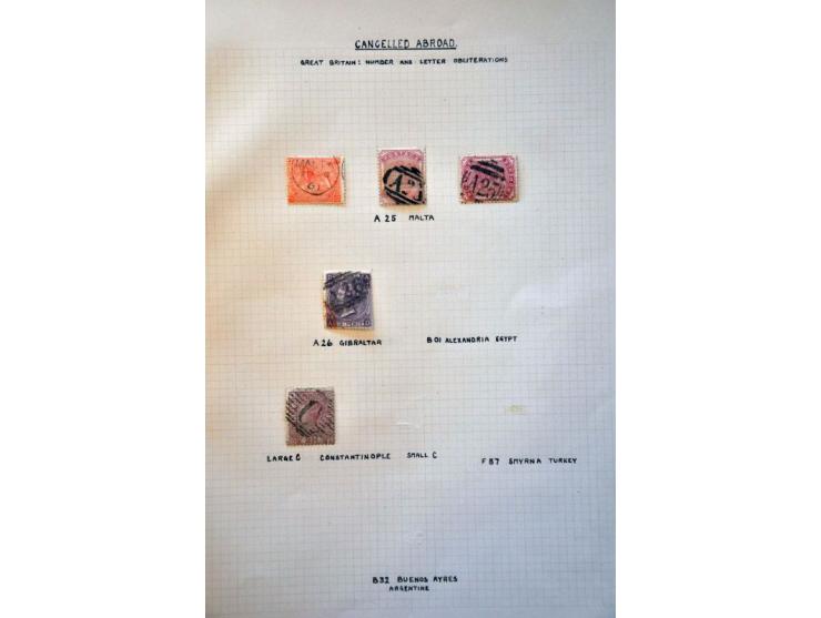 Cijfer 12½ cent rood, Posthoorn 2½ cent blauwgroen en opruimingsuitgifte 1 gulden ultramarijn en bruin op pakketkaart van Ker