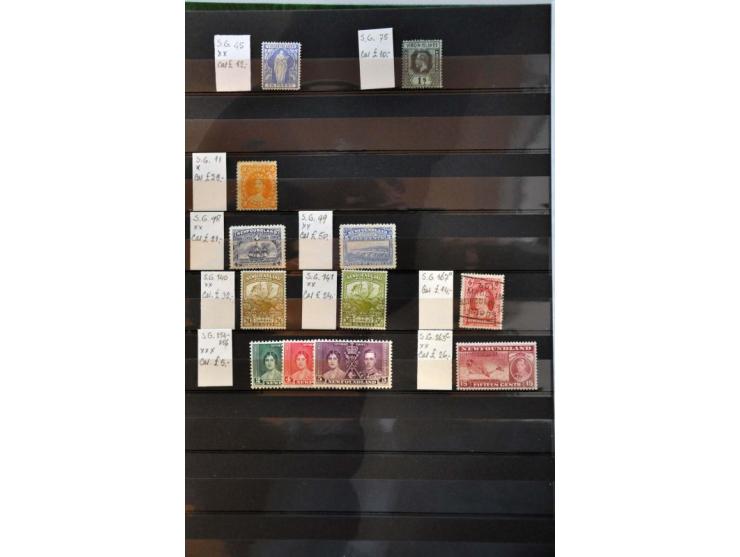 Opruiminguitgifte 10 cent op 3 cent olijfgroen en 1 gulden op 17½ cent ultramarijn en bruin, tanding 12½ met certificaat Vlee
