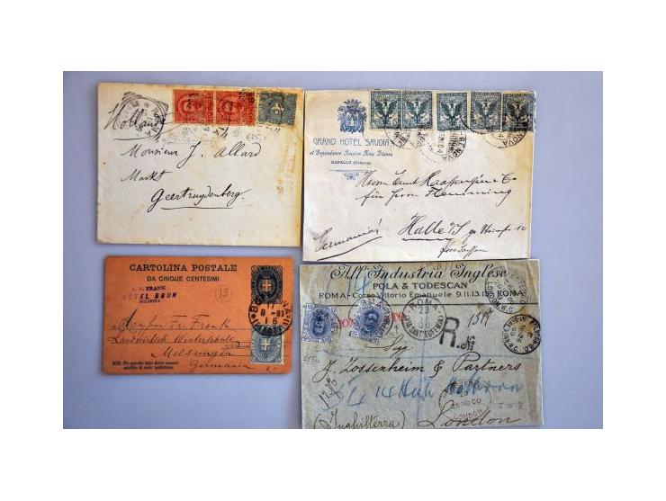 ½ t/m 50 cent lichtblauw, nr. 59 originele spikkeltjes in gom, cat.w. 555 