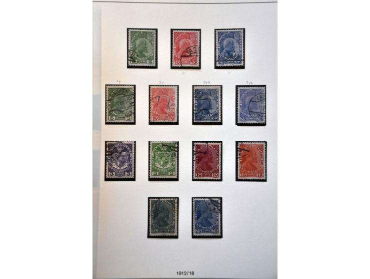 1 gulden lila en rood, vrijwel pracht ex. tanding zie foto, cat.w. 2100