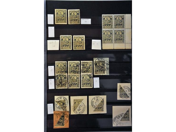  POST COMPTOIR SOURABAYA, ingevuld 4 St., rood rondstempel, op brief 20 July 1818 naar Banjoewangi met tevens rood FRANCO. At