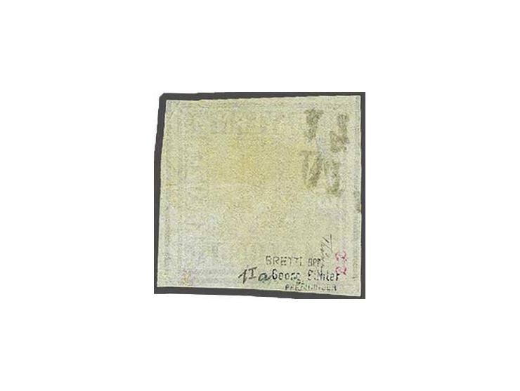 1 kreuzer black plate I, fine/very fine (minimal natural thinning) signed Pfenninger and Brettl, cat.v. 3500