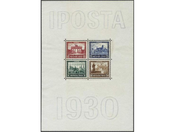 Iposta 8 - 50 pfennig, very fine unmounted mint (some minor toning in margin on reverse), cat.v. 1600