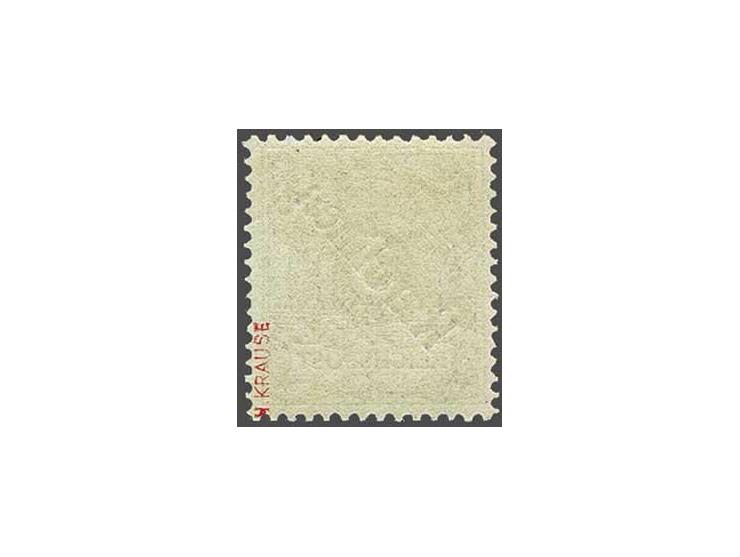 3 pfennig orange brown with diagonal overprint, fine/very fine (small thin spot in perf. at top) with 2019 Michael Jäschke-La