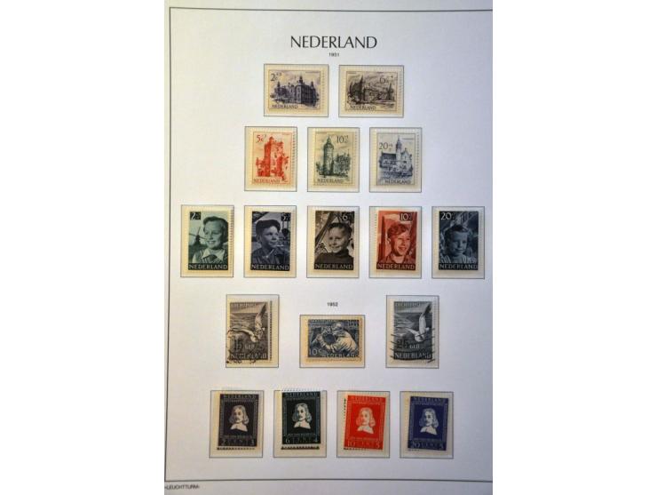 collectie 1852-1969 gestempeld, vanaf 1899 meest */** met betere ex. w.b. nrs. 1-10,12-79, 81-100, 130-131, LP12-13, Port, Ar