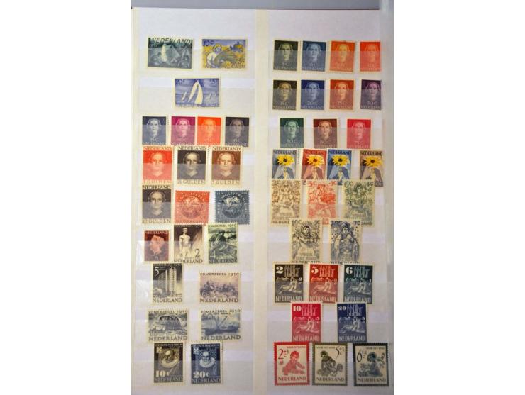 collectie 1852-1977 (*) */** in gemengde kwaliteit met o.a. nrs. 1, 2, 4, 5, 13-29, 48-49,  56-76, 61c, 79, 100, 104, 105,  1
