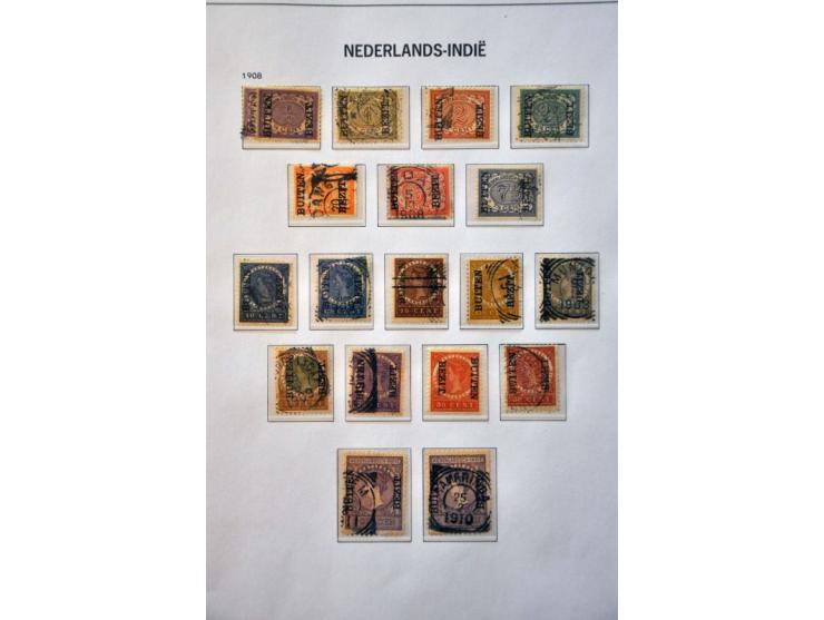 meerdere collecties 1869-1983 deels zowel  gestempeld als */** verzameld met betere ex. in 6 Davo albums, 2 ringbanden, en  i