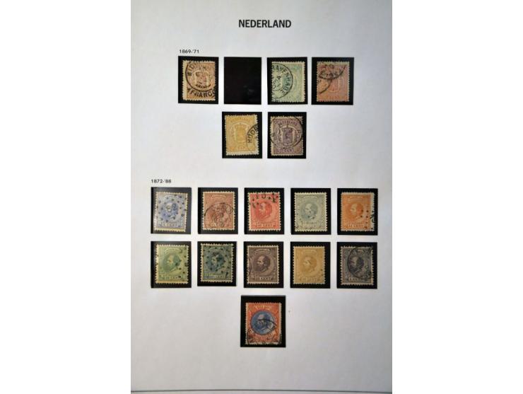 collectie 1852-1994 gebruikt en */** in 2 Davo albums