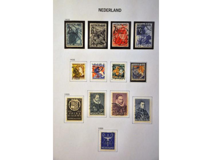 collectie 1852-1994 gebruikt en */** in 2 Davo albums