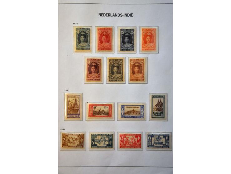 en Nieuw-Guinea collectie gestempeld vanaf 1864, later * met betere ex. w.b. nrs. 2, 289, port etc. in Davo album 