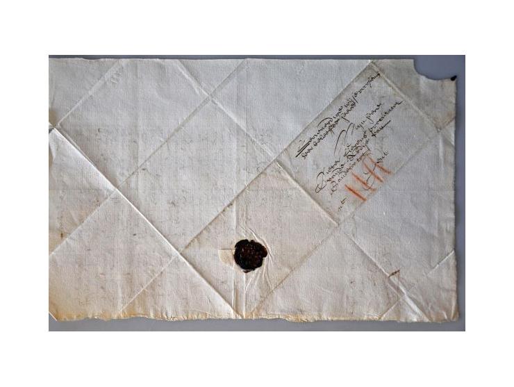 voorfilatelie 15 brieven vanaf 1663 met geschreven cito cito cito-aanduidingen, geschreven Hulst, veelal verstuurd naar Gent 