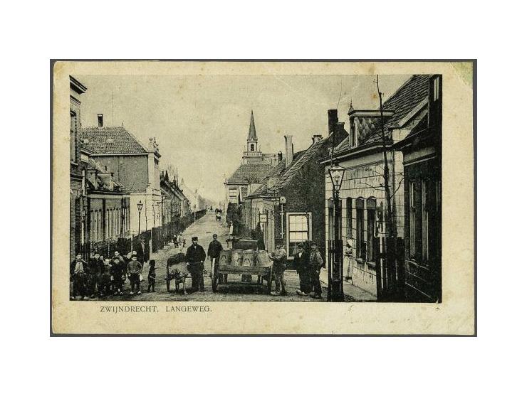  Zwijndrecht collectie meest oude en zeer oude met beter in 2 albums, ca. 400 ex.