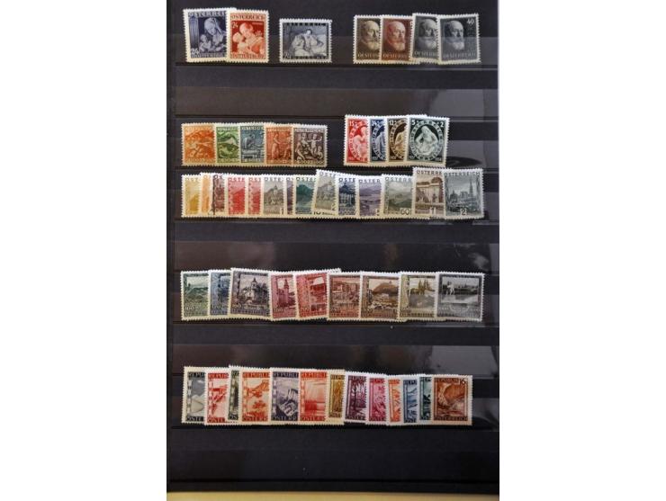 mostly better sets */** including landscapes, Katholikentag, airmail, etc. on stockpages 