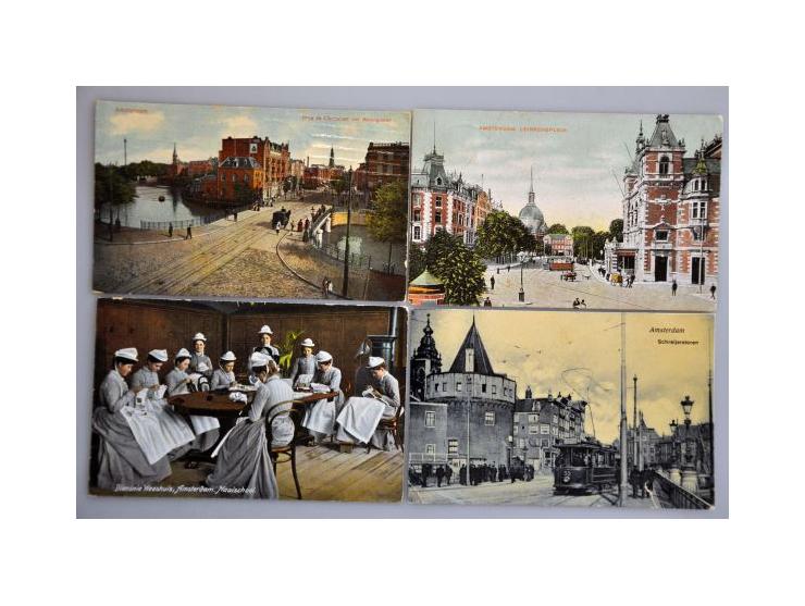  Amsterdam 248 ex. oude en zeer oude in 2 albums