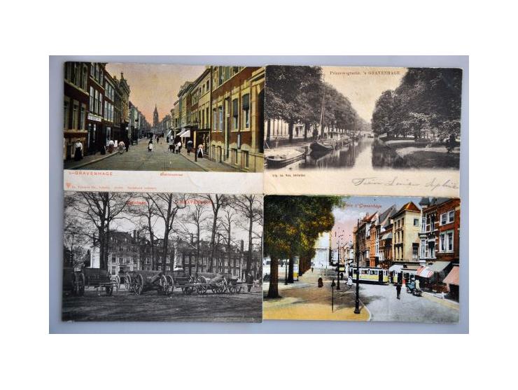  Den Haag, Scheveningen 285 ex. oude en zeer oude in 2 albums