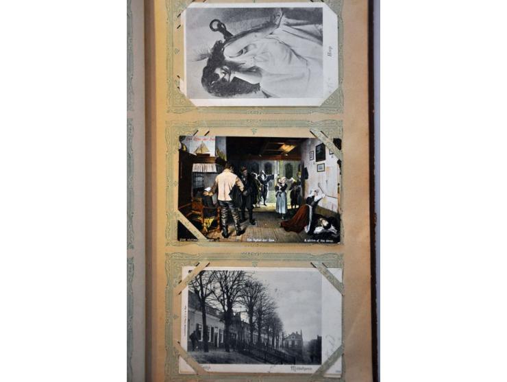  102 ex. zeer oude in album