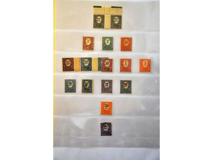 Abstimmungsgebiete, collection with Allenstein, Marienwerder and Slesvig collected both */** and used with better material in