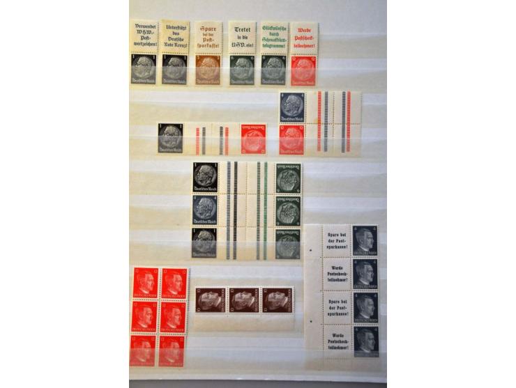 minisheets including Ostropa and combinations on stockcards